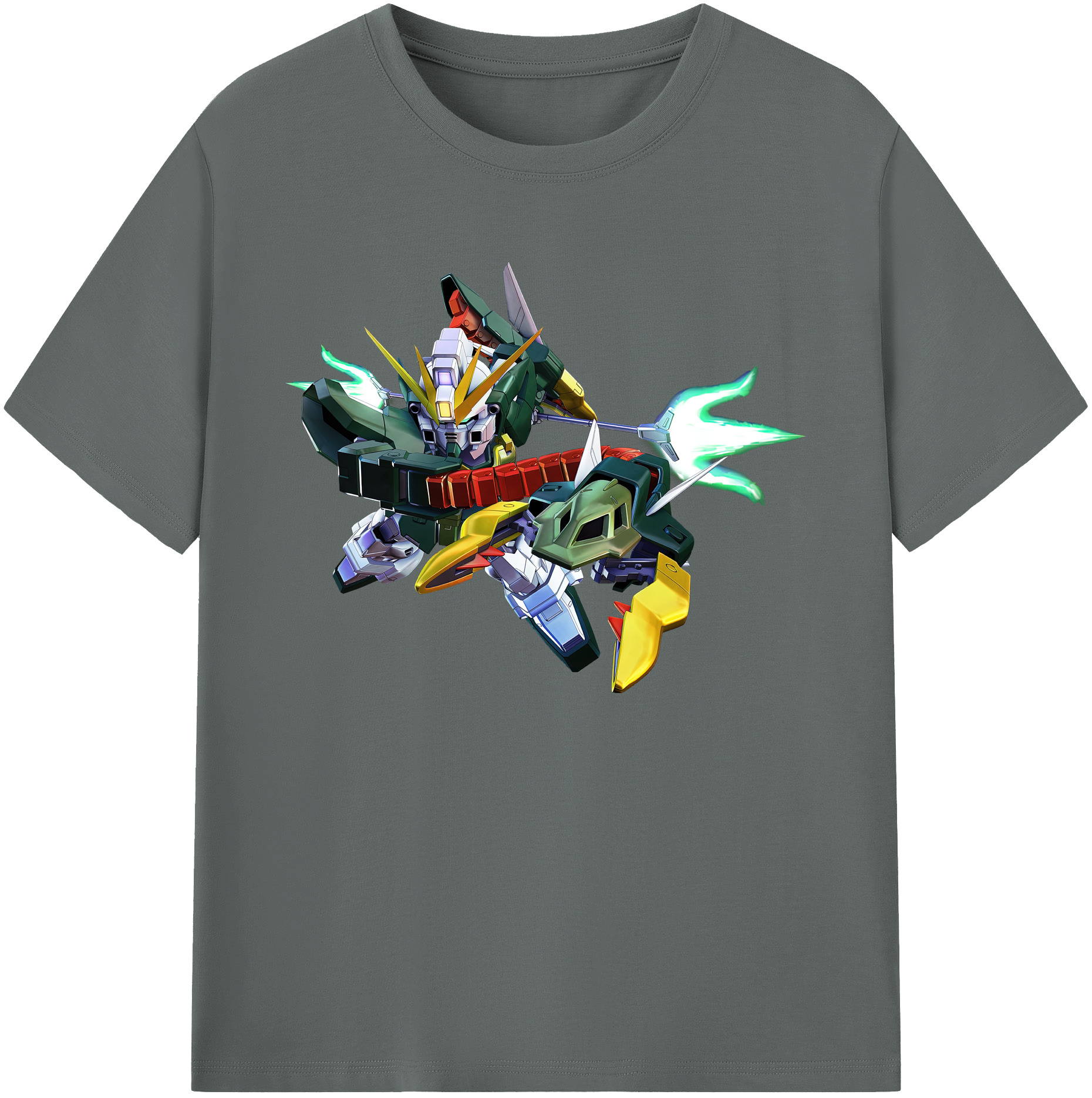 （画像用） 機動戦士ガンダム Mobile Suit Gundam 綿100％ メンズ半袖Tシャツ｜肌触りやわらか＆通気性